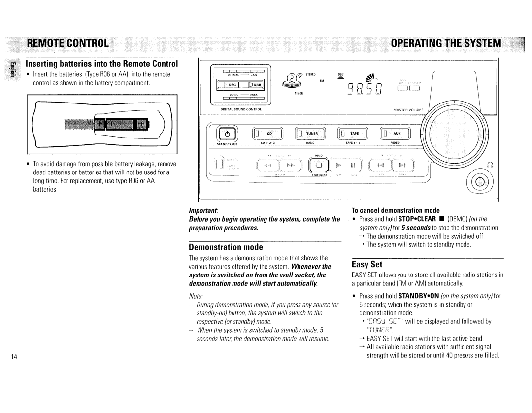 Magnavox FW386C, FW65C manual 