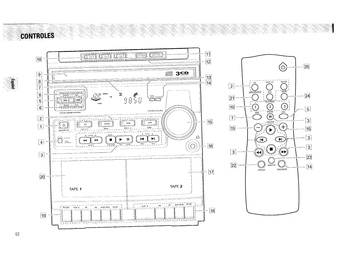 Magnavox FW386C, FW65C manual 