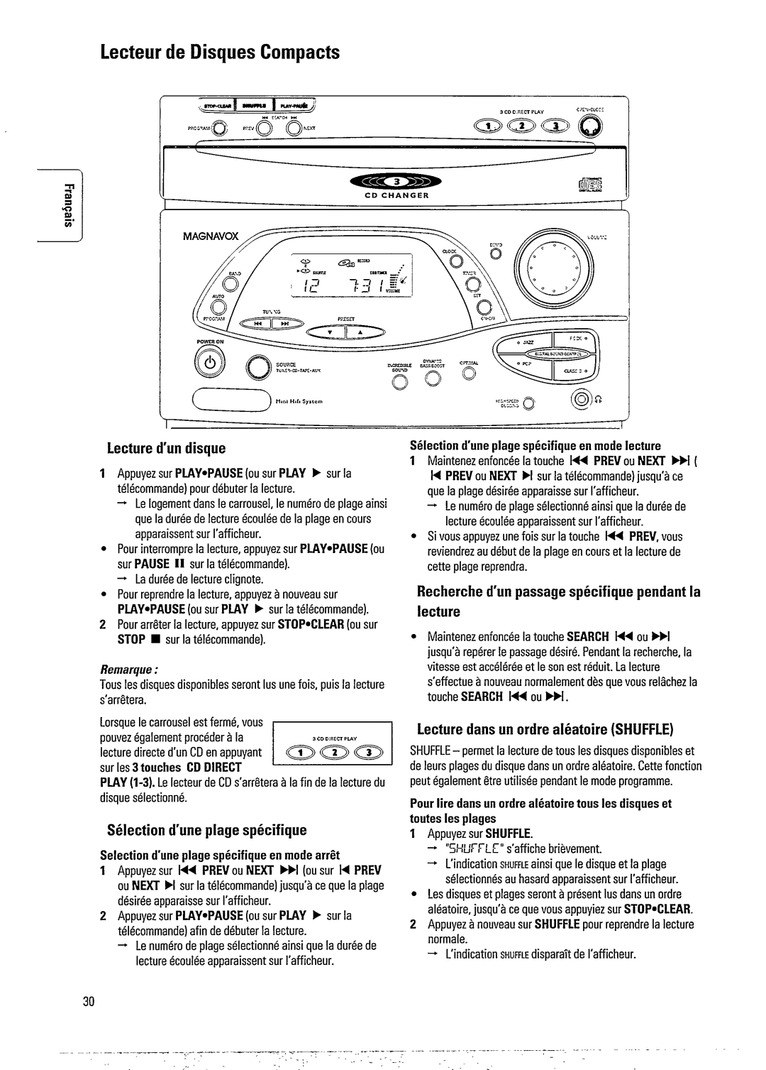 Magnavox FW391C, FW392C manual 