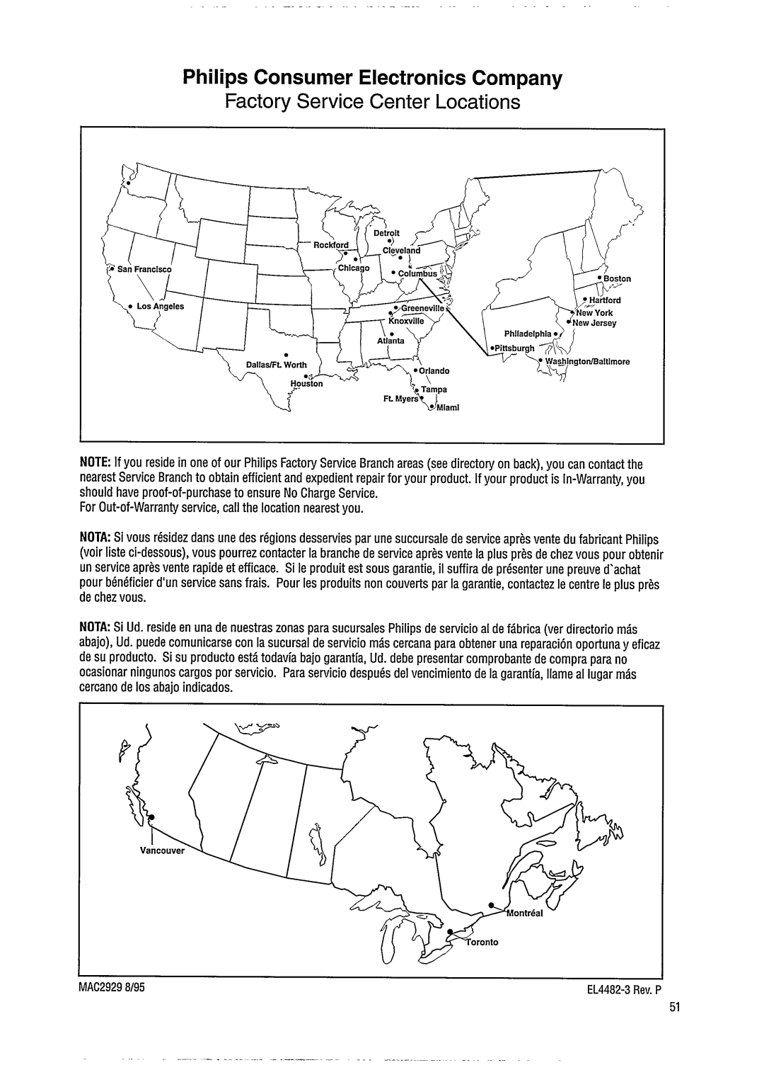 Magnavox FW392C, FW391C manual 