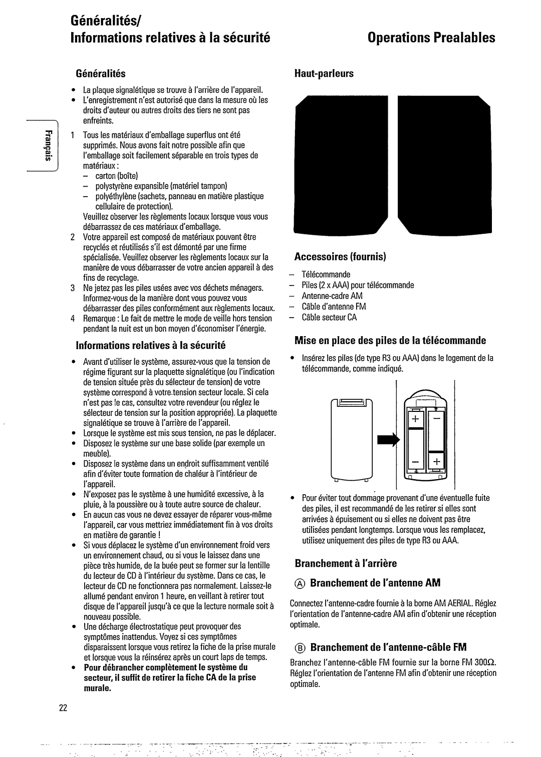 Magnavox FW391C, FW392C manual 