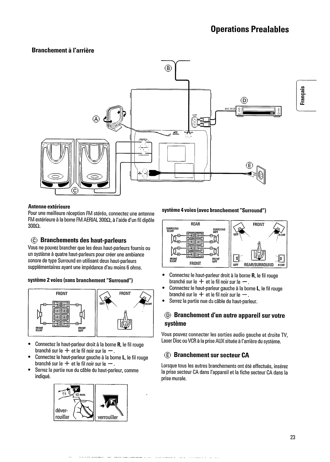 Magnavox FW392C, FW391C manual 