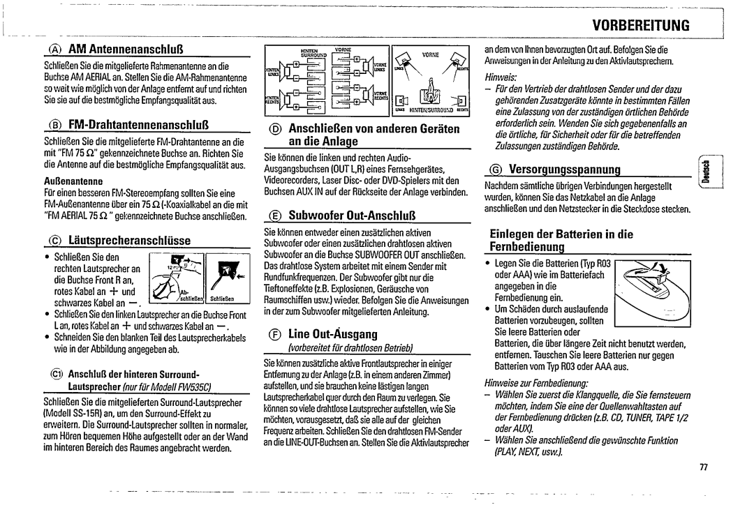 Magnavox FW535C, FW530C, FW570C manual 