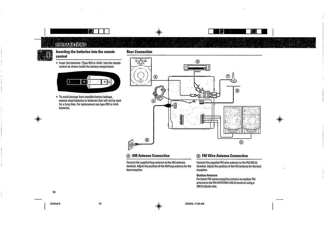 Magnavox FW58 manual 