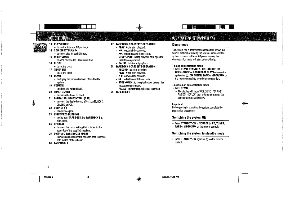 Magnavox FW58 manual 