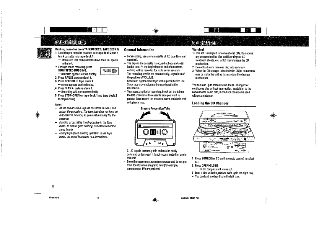 Magnavox FW58 manual 