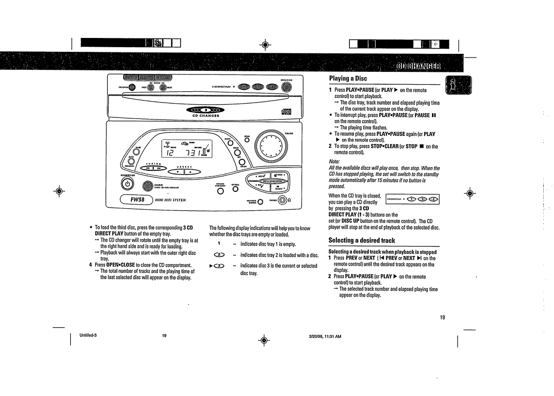 Magnavox FW58 manual 