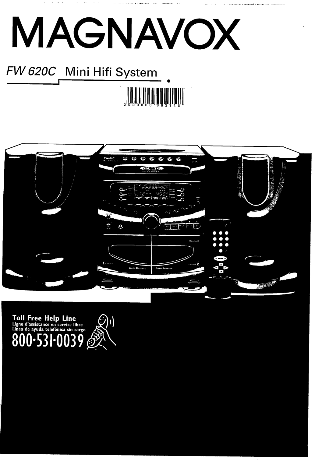 Magnavox FW620C manual 