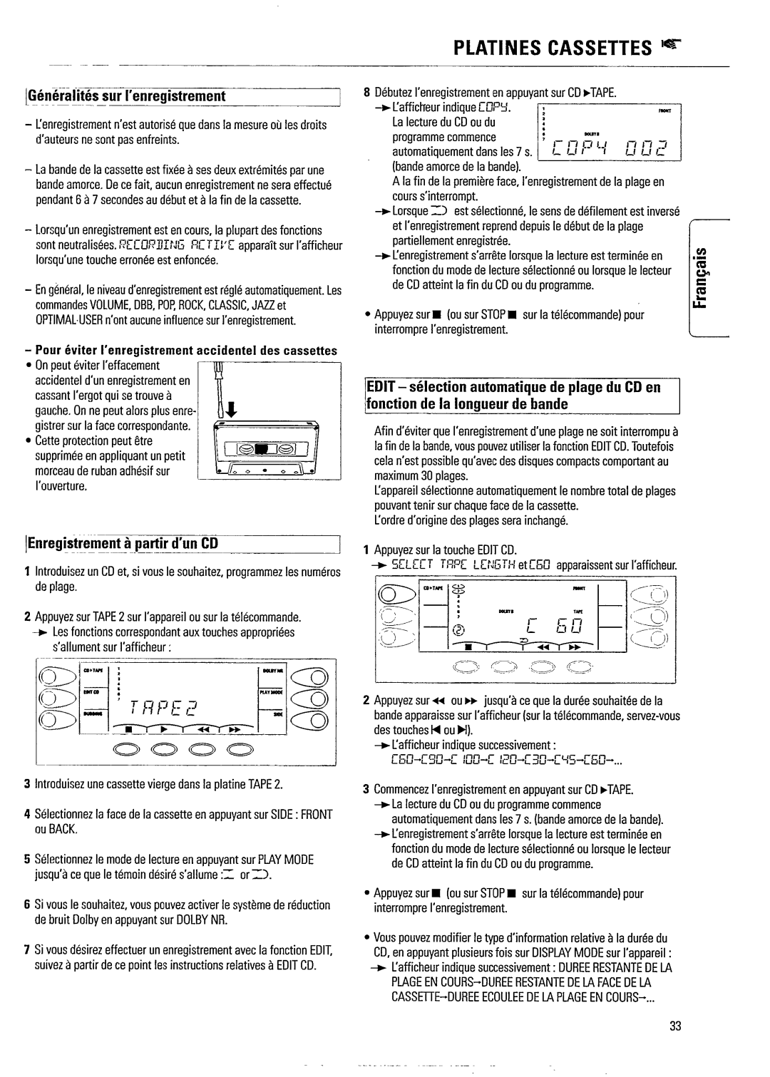 Magnavox FW620C manual 