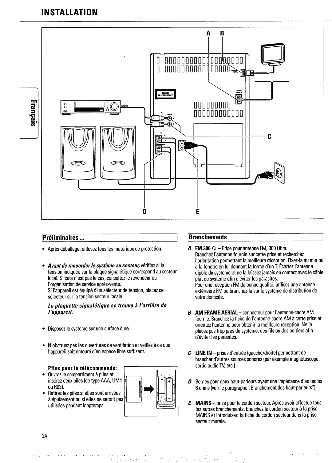 Magnavox FW620C manual 