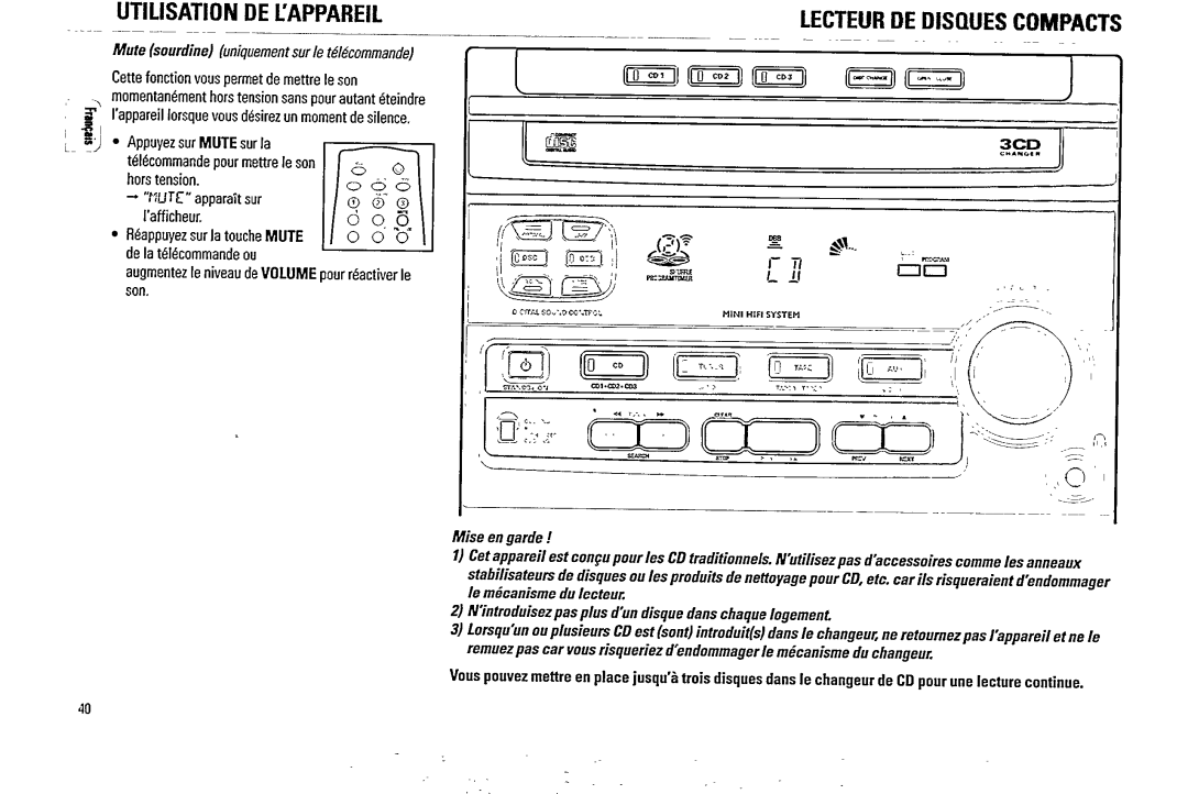 Magnavox FW62C manual 