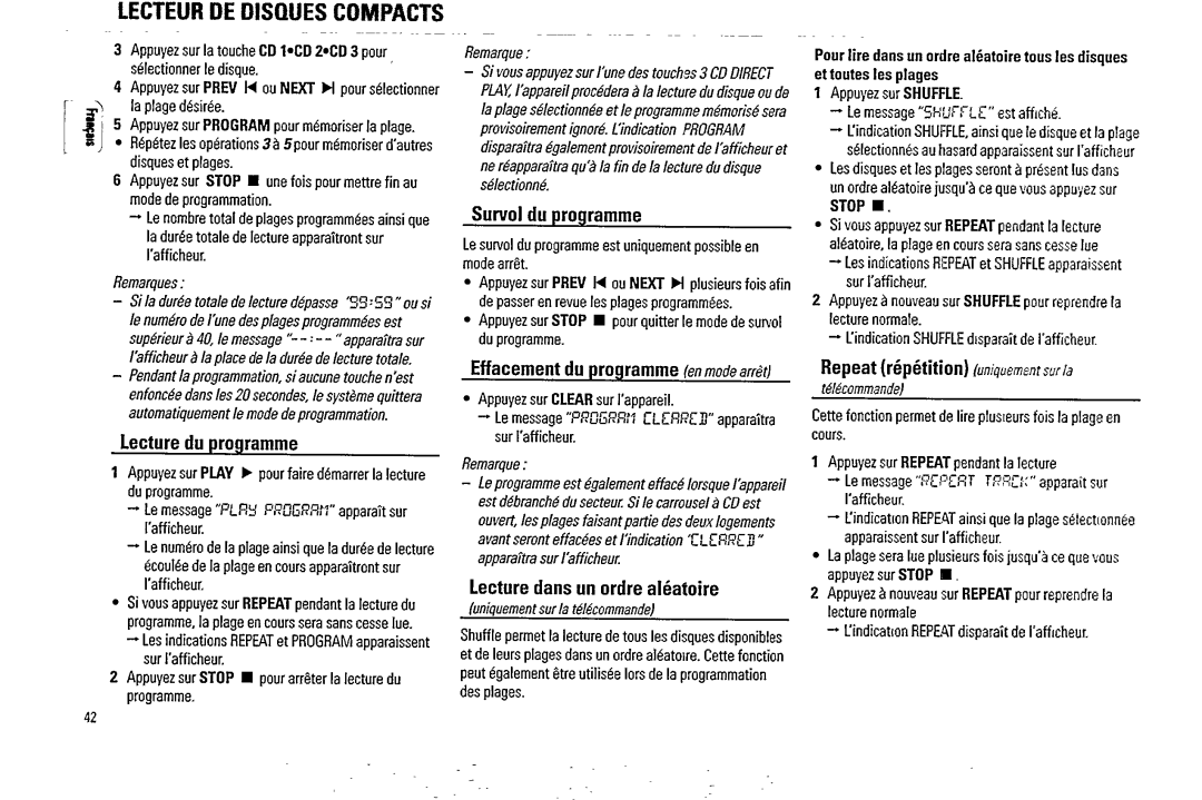 Magnavox FW62C manual 