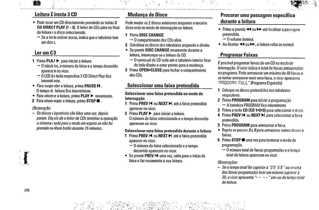 Magnavox FW765P, FW775P manual 