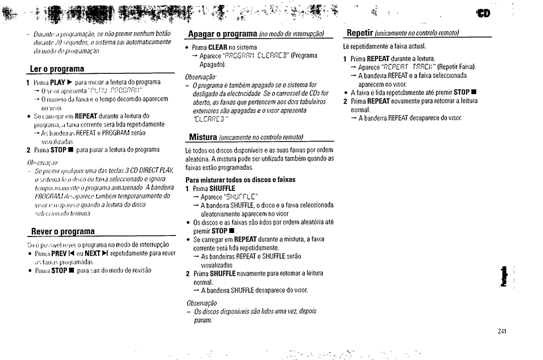 Magnavox FW775P, FW765P manual 