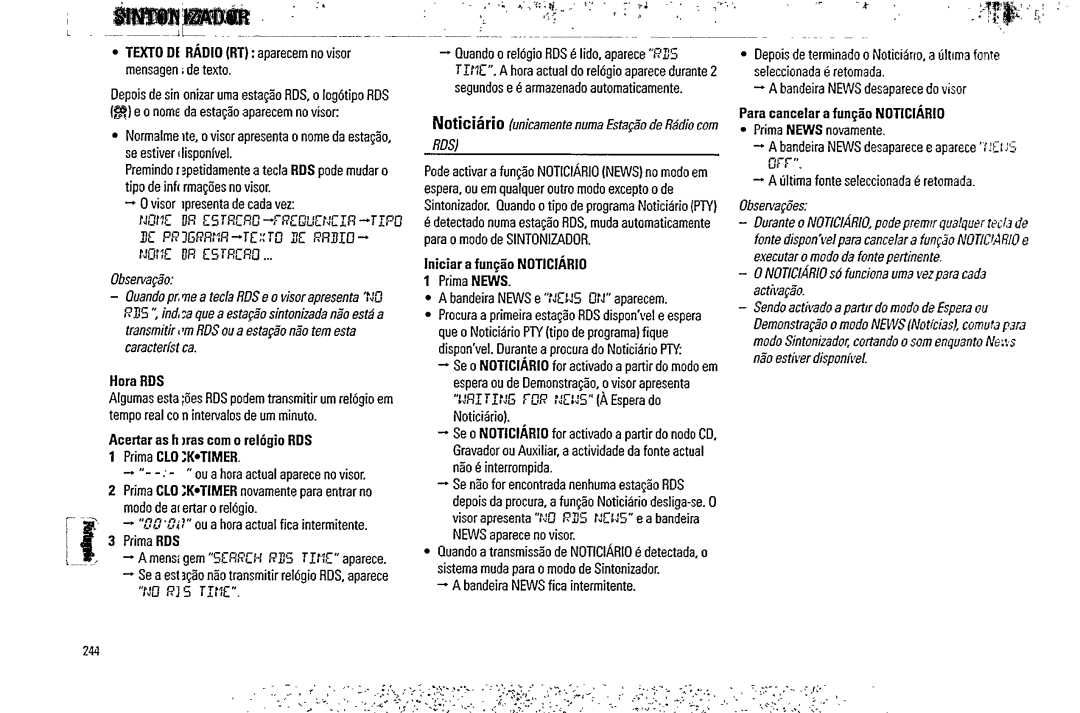 Magnavox FW765P, FW775P manual 