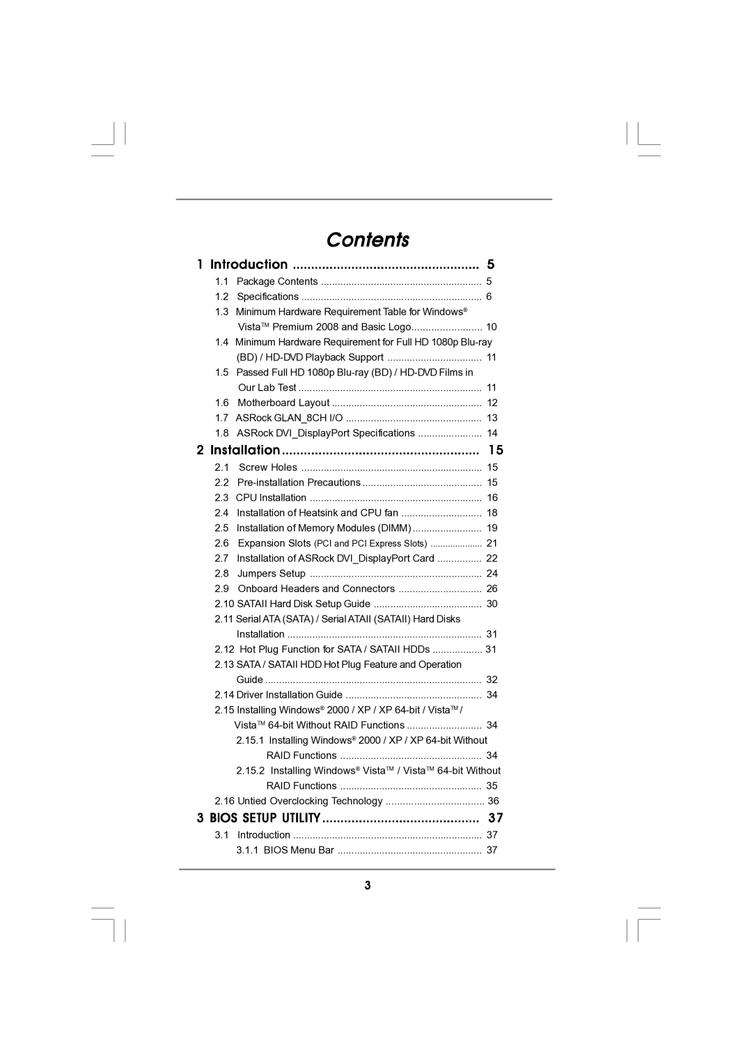 Magnavox G43TWINS-FULLHD user manual Contents 