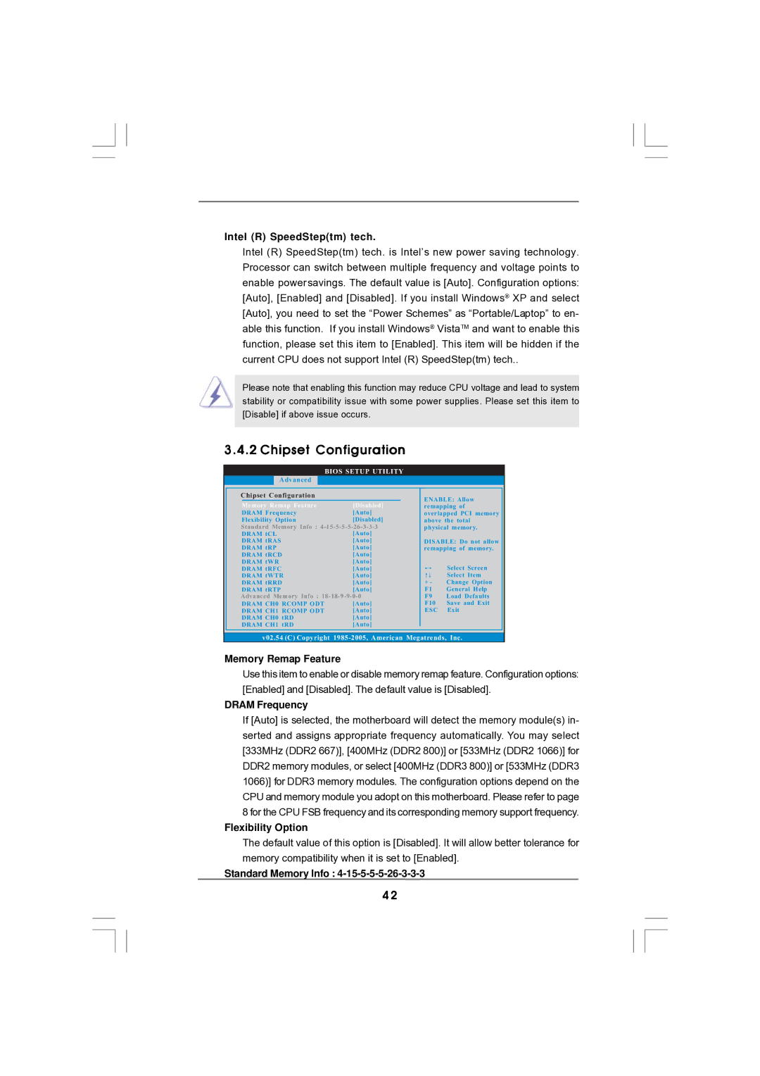 Magnavox G43TWINS-FULLHD user manual Chipset Configuration 