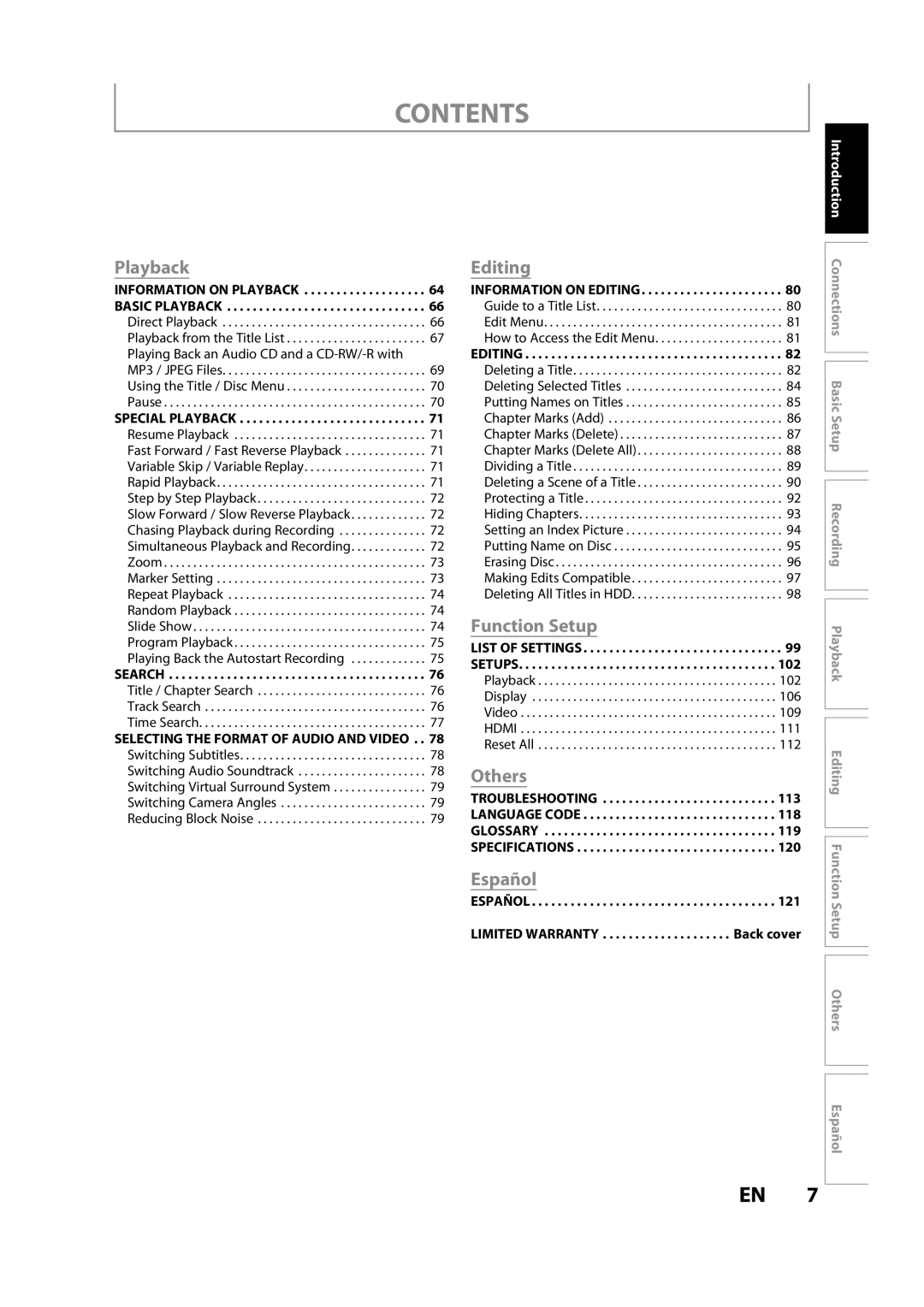 Magnavox H2160MW9 A owner manual Contents 