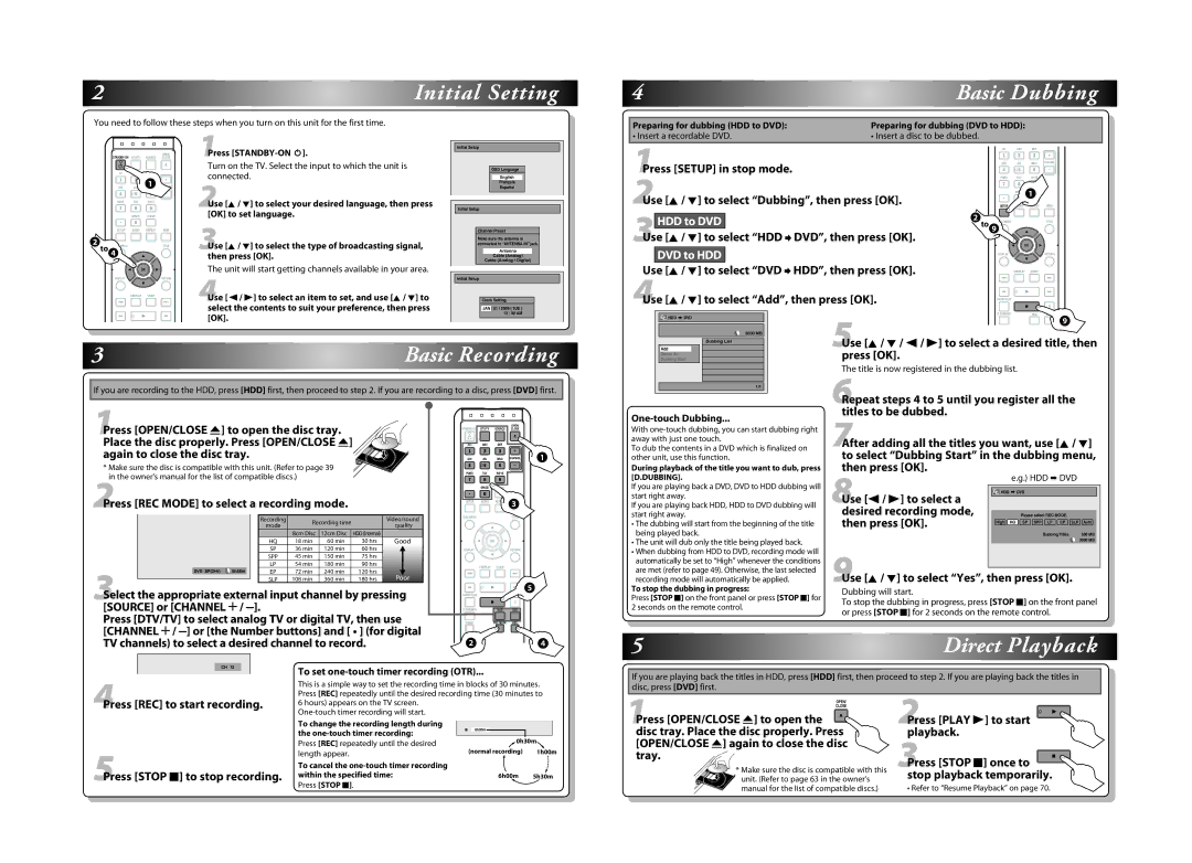 Magnavox H2160MW9 owner manual 7After adding all the titles you want, use K / L, 9Use K / L to select Yes, then press OK 