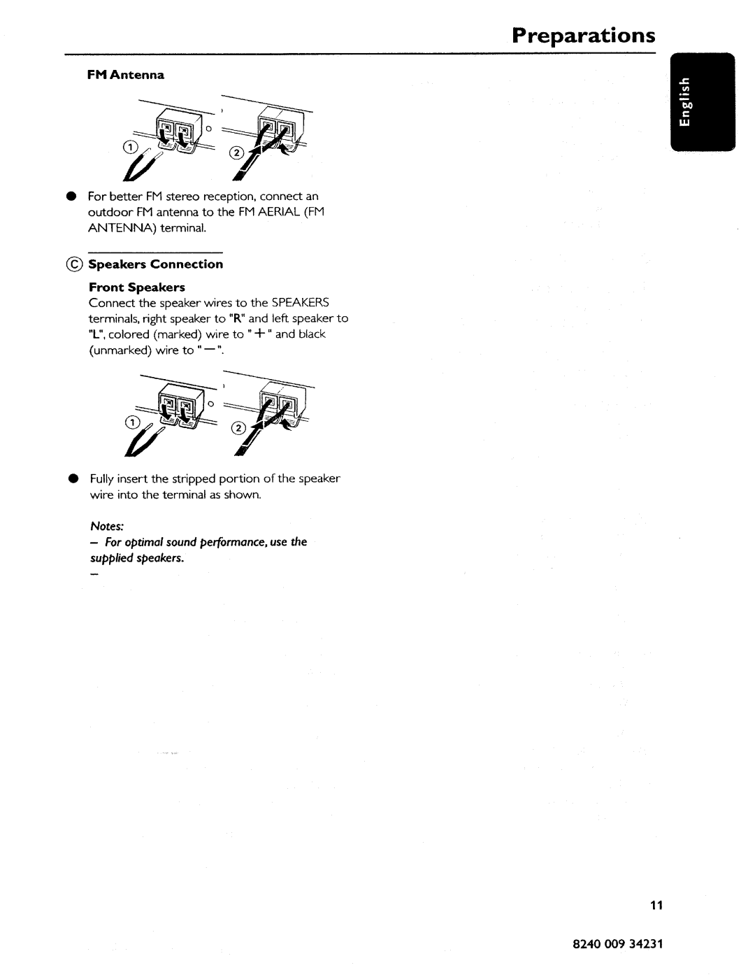 Magnavox MAS-100 manual 