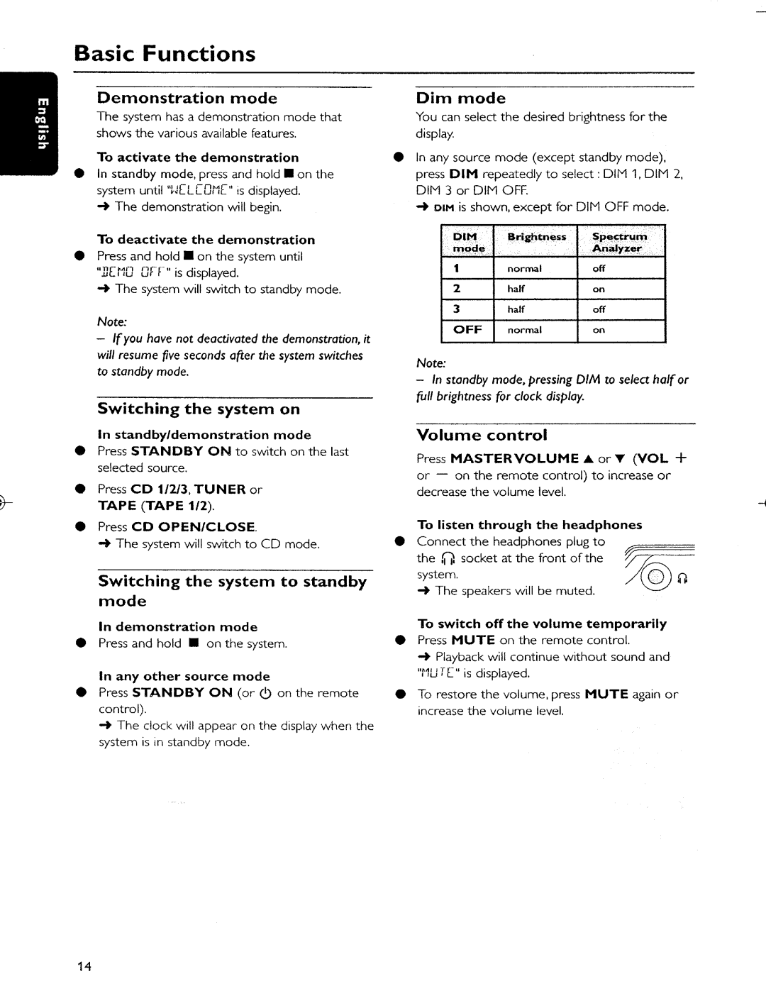 Magnavox MAS-100 manual 