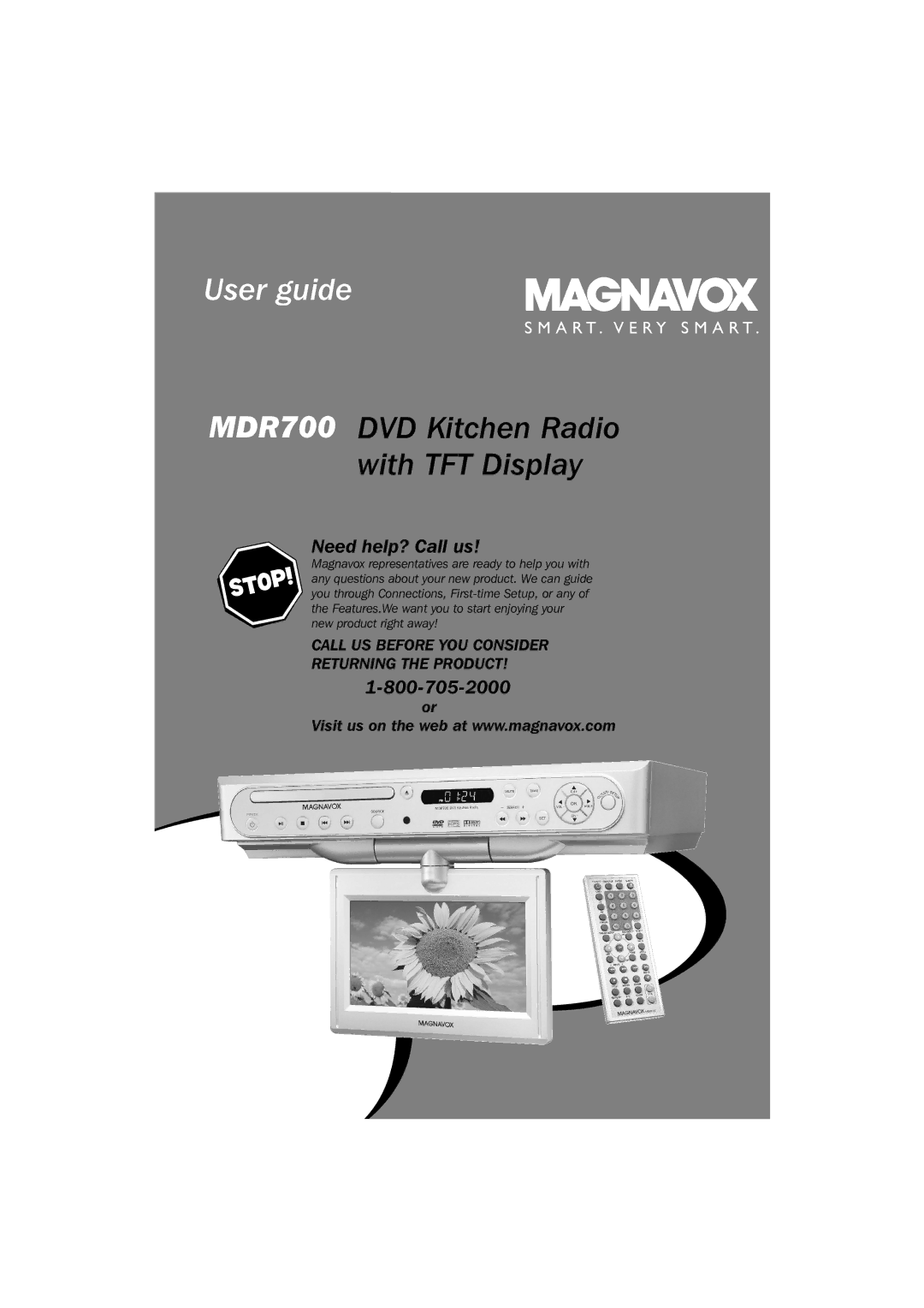 Magnavox MDR700 manual User guide 