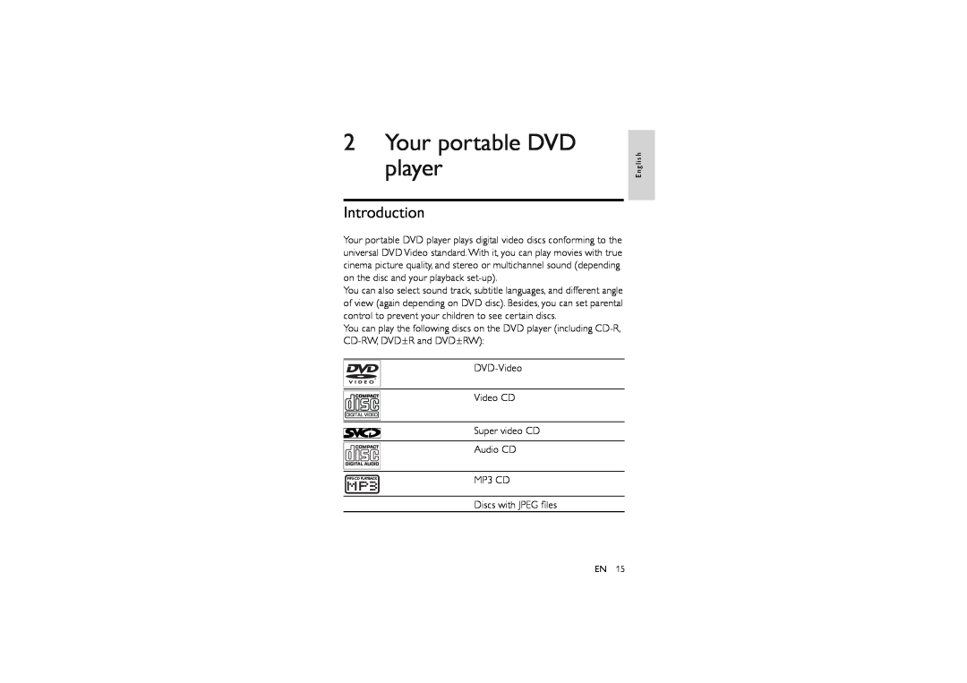 Magnavox MPD8710 manual Your portable DVD player, Introduction 