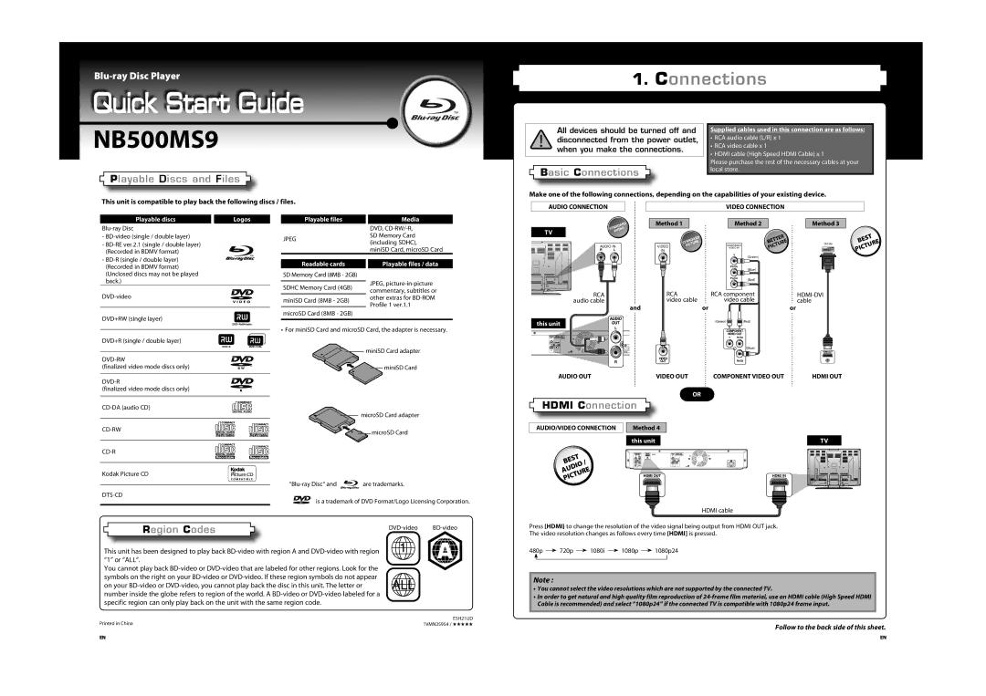 Magnavox NB500MS9 owner manual 