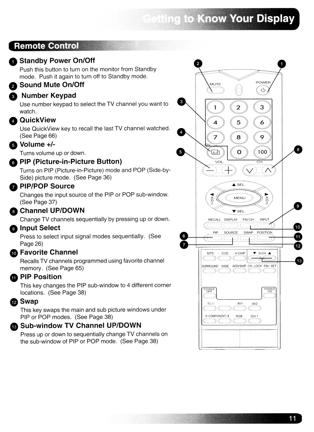 Magnavox Plasma Television manual 