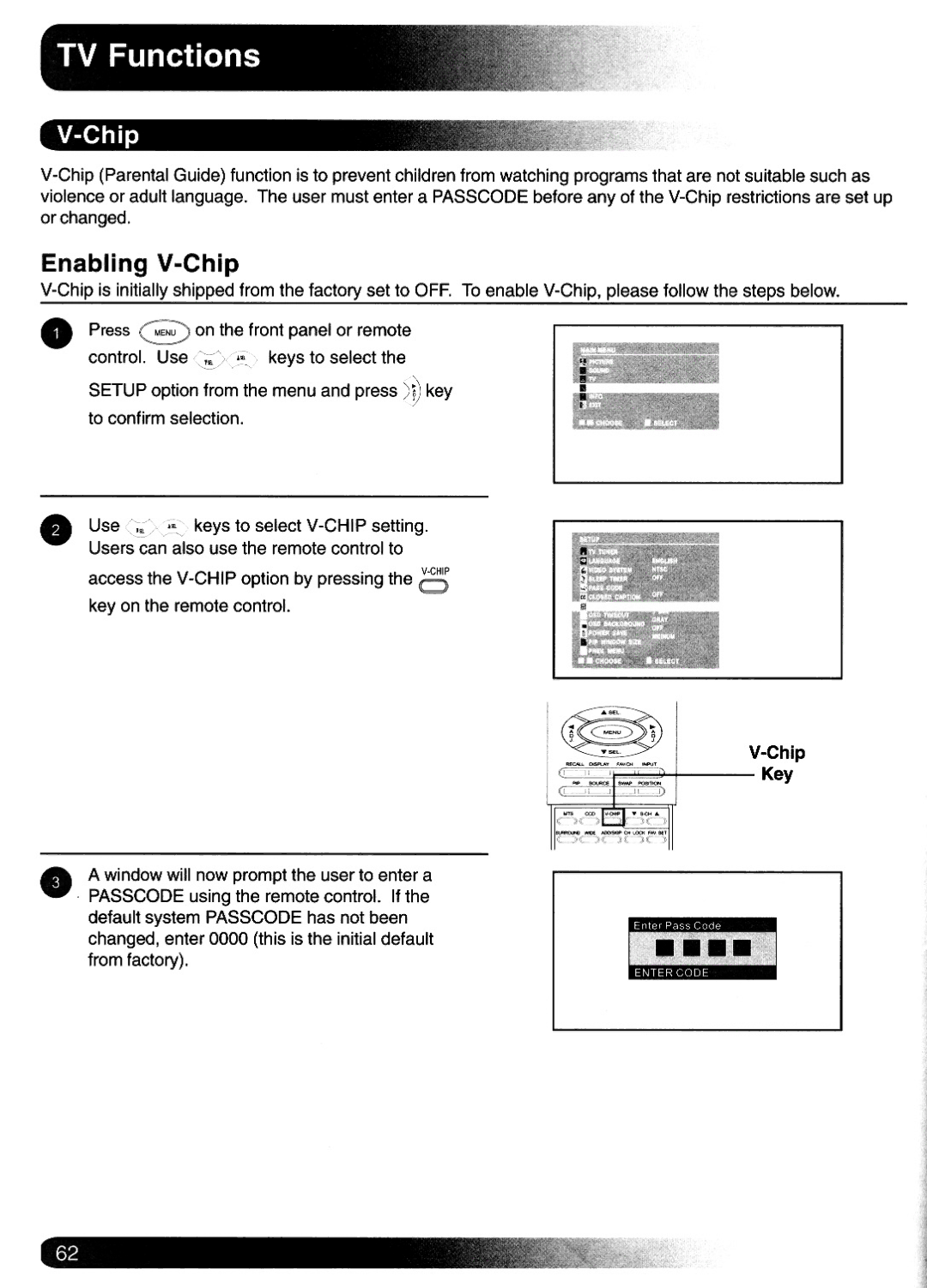 Magnavox Plasma Television manual 