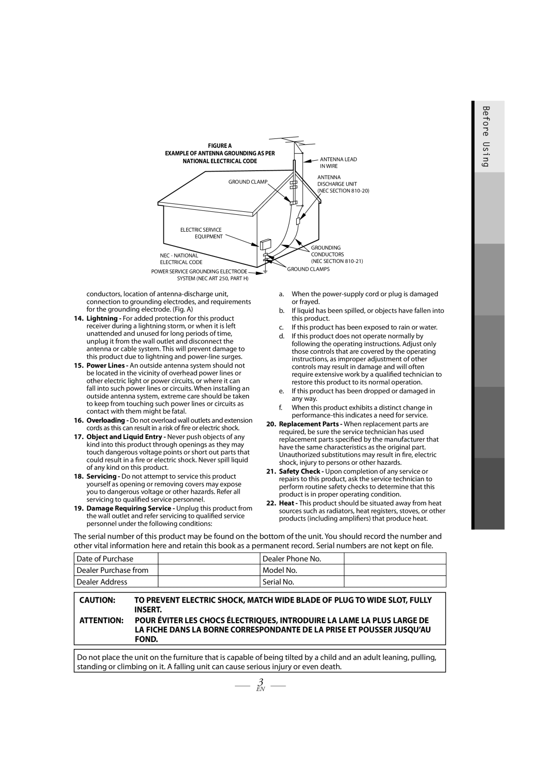 Magnavox TB100MW9 owner manual Insert 