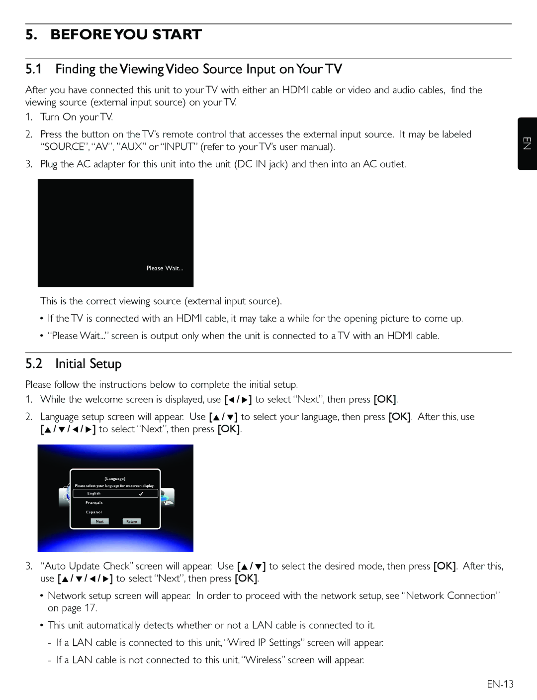 Magnavox TB600MG2F owner manual Beforeyou Start, Finding the Viewing Video Source Input on Your TV, Initial Setup 