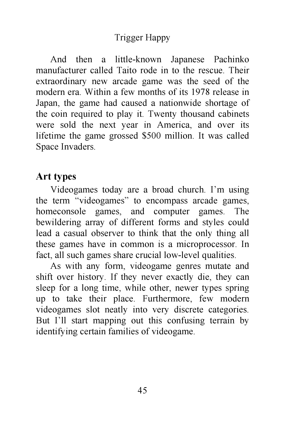 Magnavox Videogames and the Entertainment Revolution Trigger Happy manual Art types 