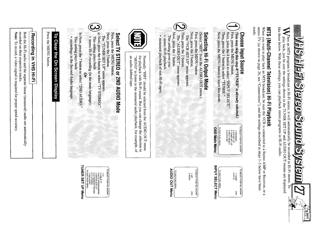 Magnavox VR9261 manual 