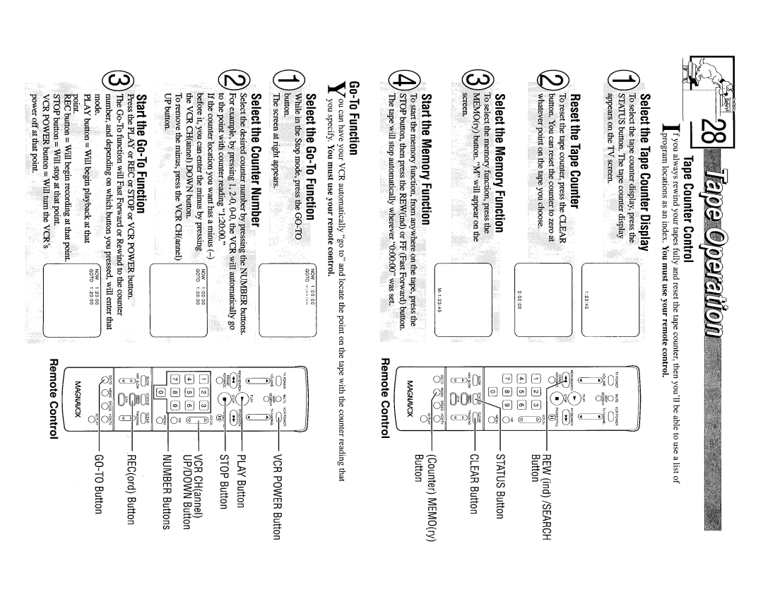 Magnavox VR9261 manual 