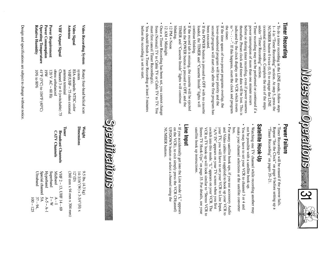 Magnavox VR9261 manual 