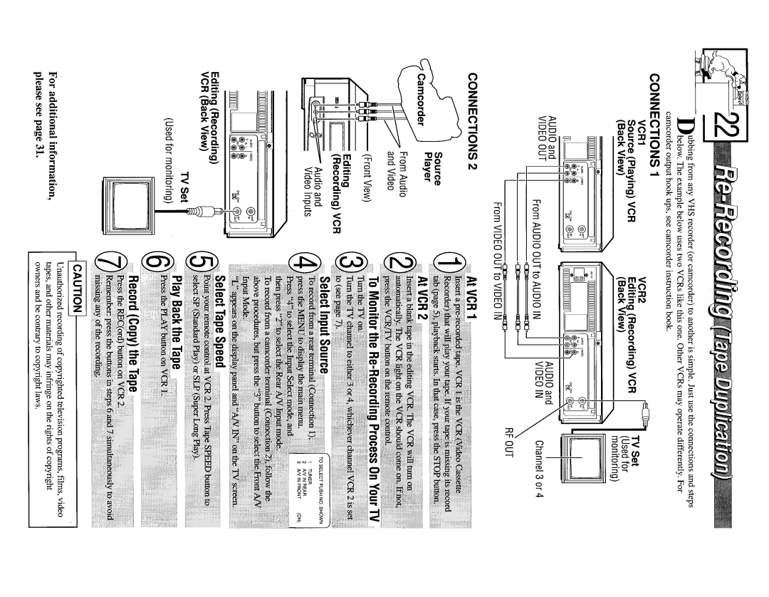 Magnavox VR9262 manual 