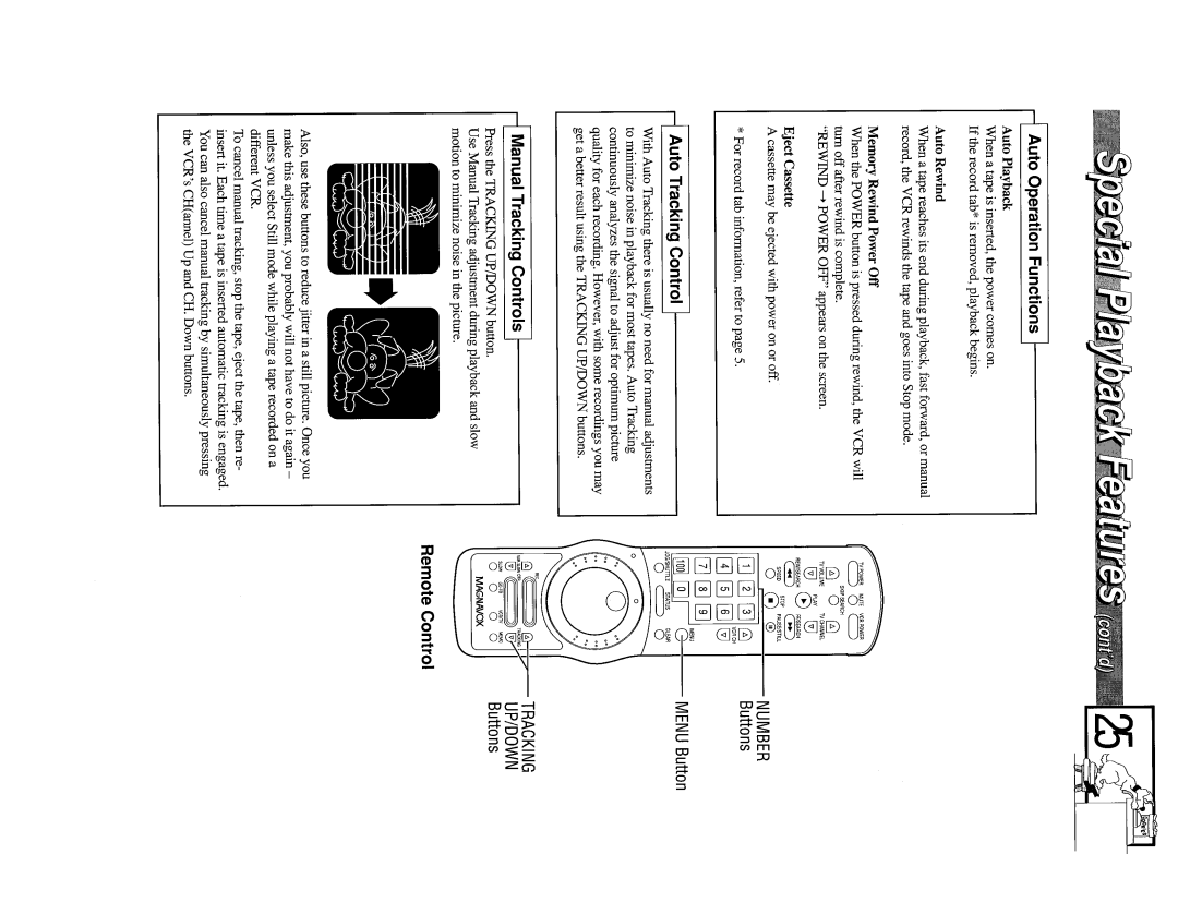 Magnavox VR9262 manual 