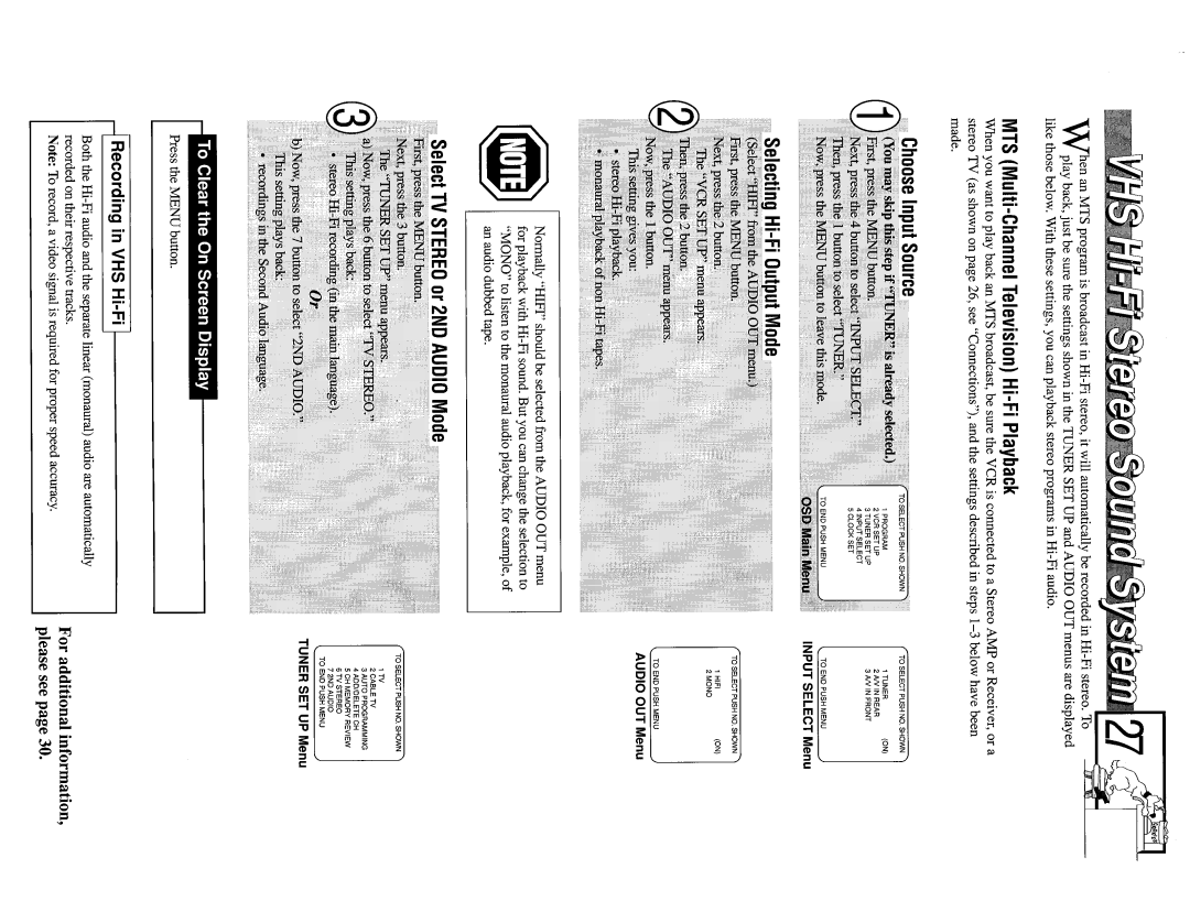 Magnavox VR9262 manual 