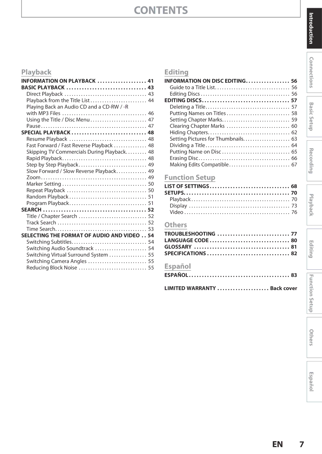 Magnavox ZC320MW8B/F7 owner manual Guide to a Title List Direct Playback, Playback from the Title List, Zoom Marker Setting 