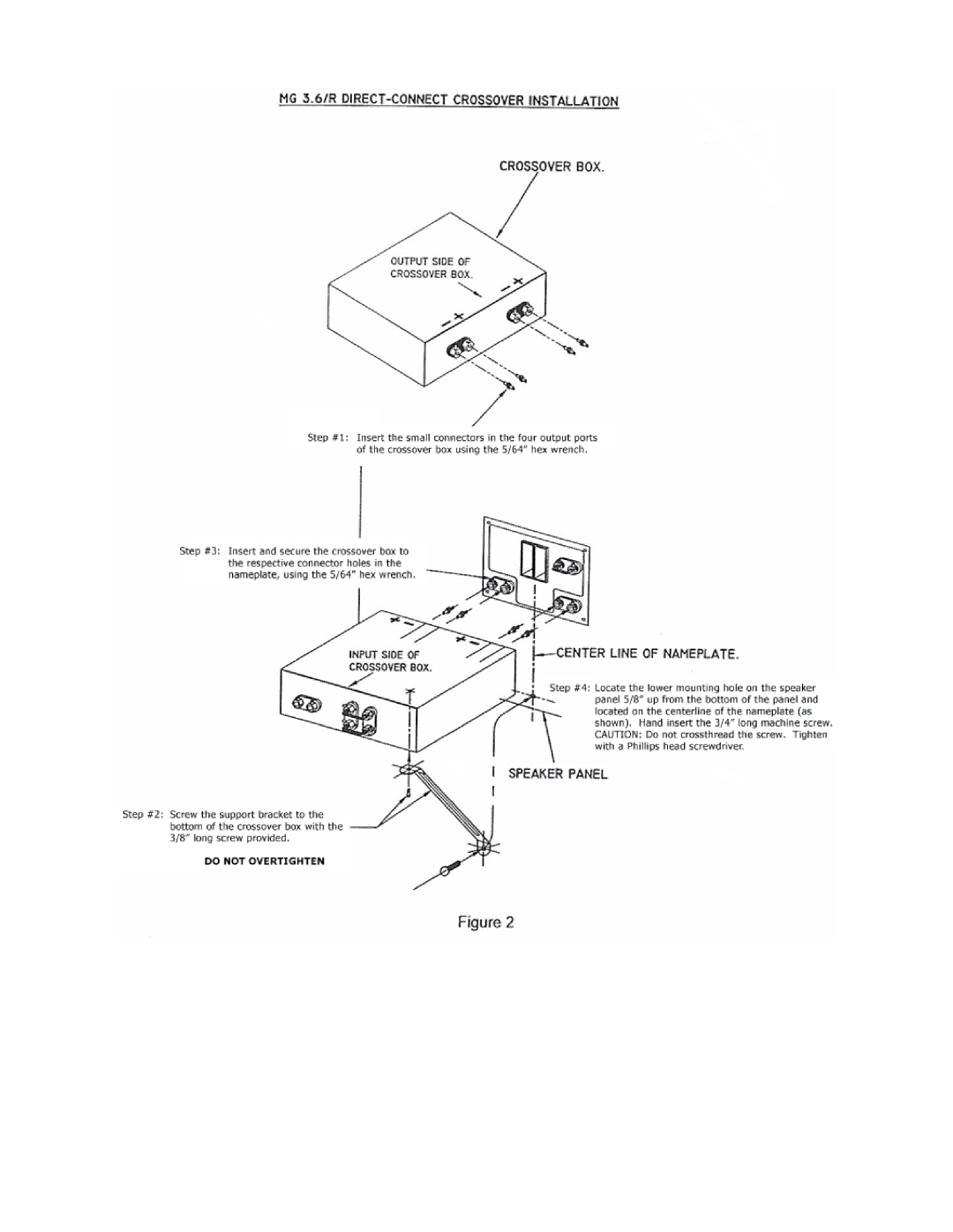 Magnepan MG3.6/R manual 