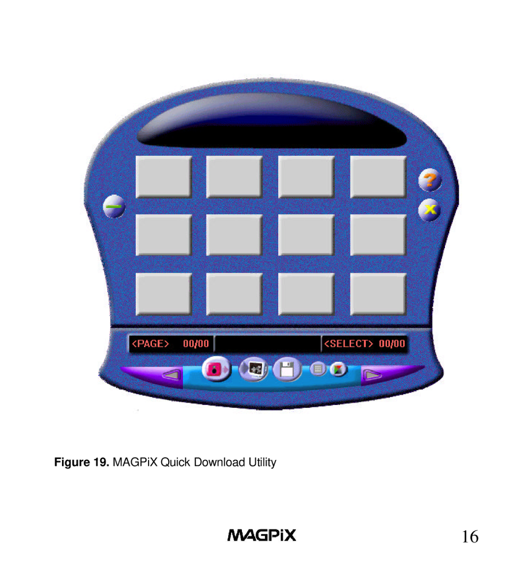 MAGPiX B350 manual MAGPiX Quick Download Utility 