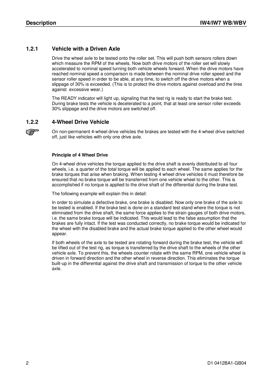 Maha Energy IW7 WB / WBV, IW4 WB / WBV Vehicle with a Driven Axle, 2 4-Wheel Drive Vehicle, Principle of 4 Wheel Drive 