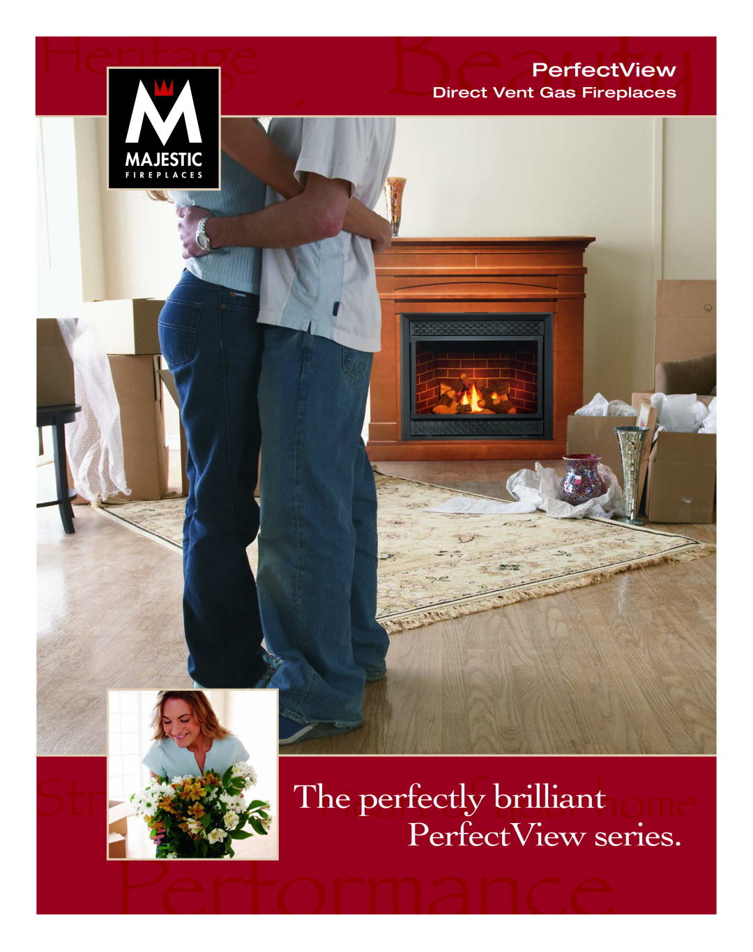 Majestic 39LDV, 36LDV, 43LDV, 33LDV manual The perfectlybrilliant PerfectViewseries, Direct Vent Gas Fireplaces 