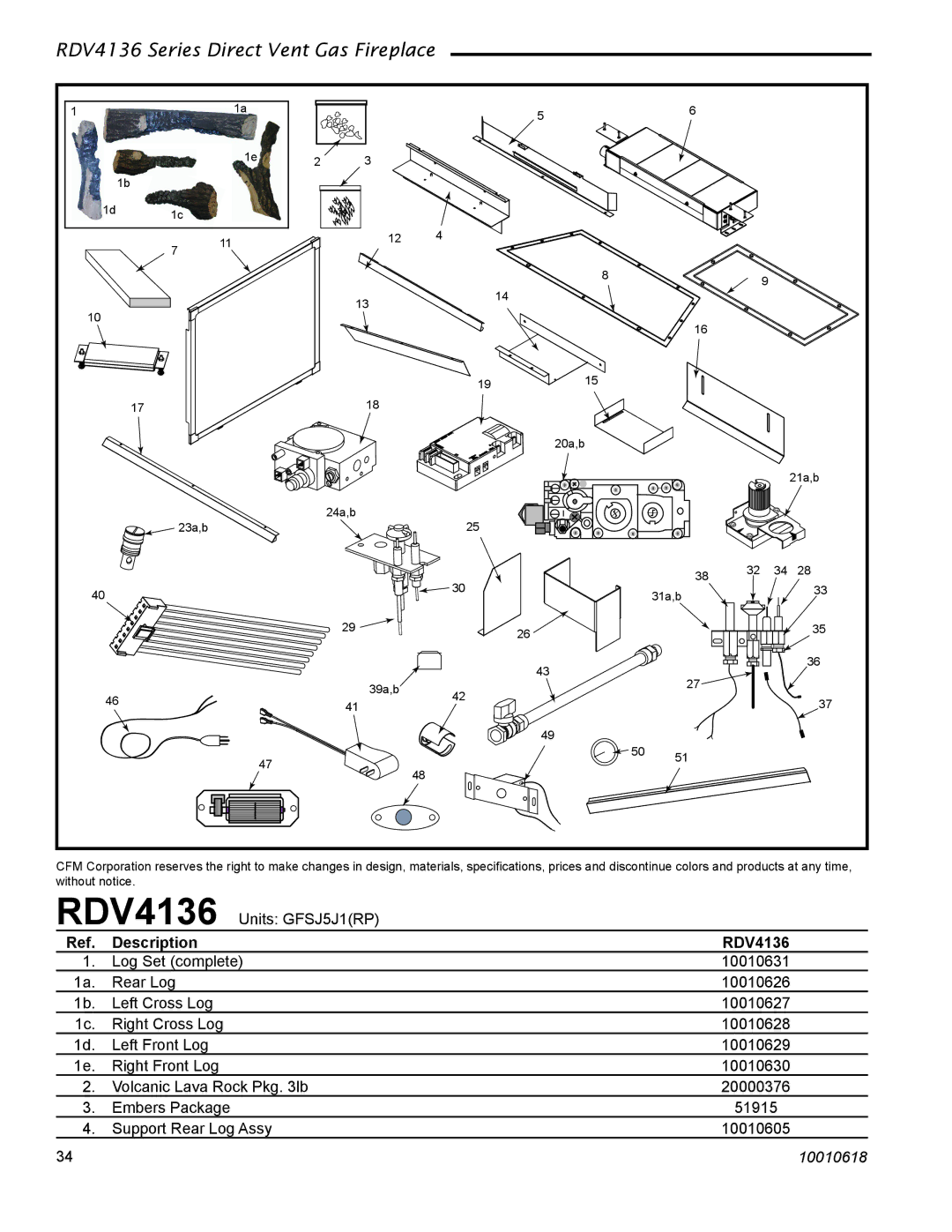 Majestic Appliances installation instructions RDV4136 Units GFSJ5J1RP 