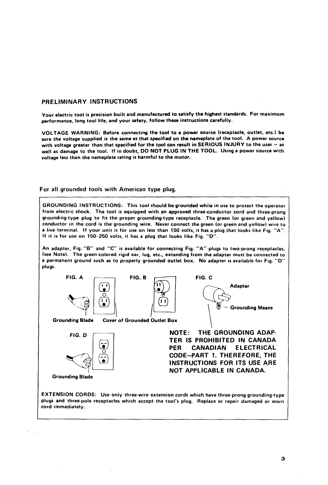 Makita 2004 instruction manual PRELlMlNARY I NSTRUCTlONS 