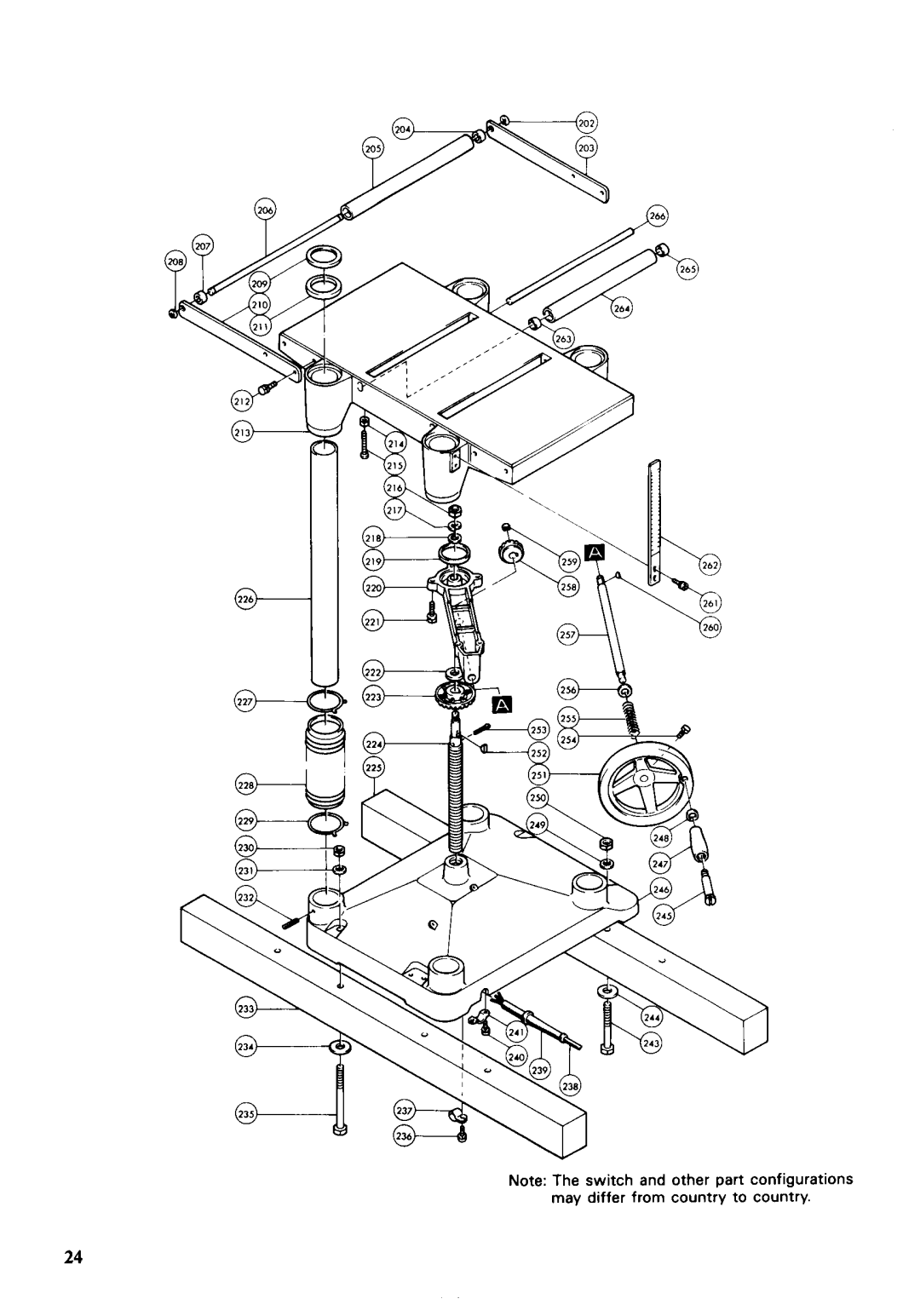 Makita 2030N instruction manual May differ from country to country 