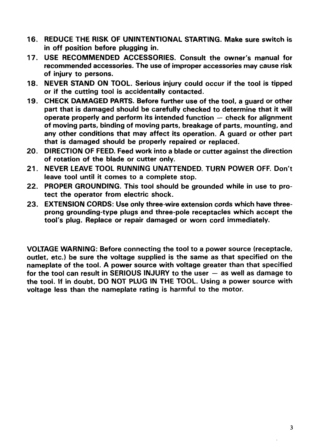 Makita 2030N instruction manual 