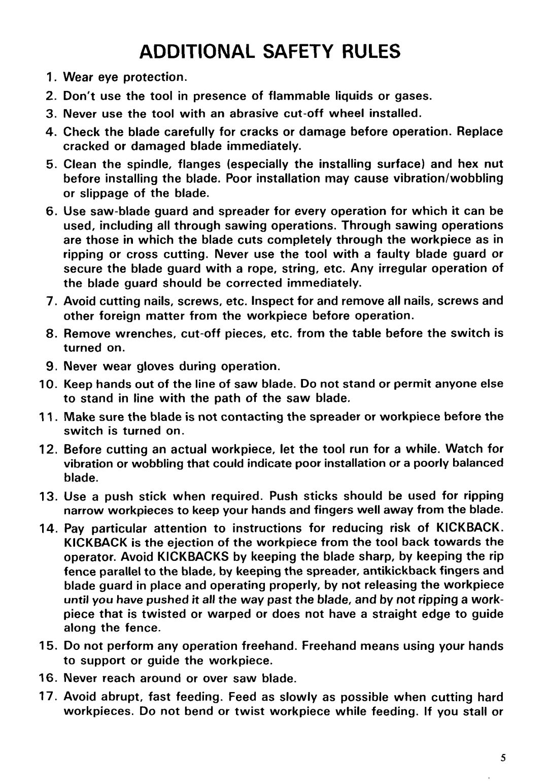 Makita 2711 instruction manual Additional Safety Rules 