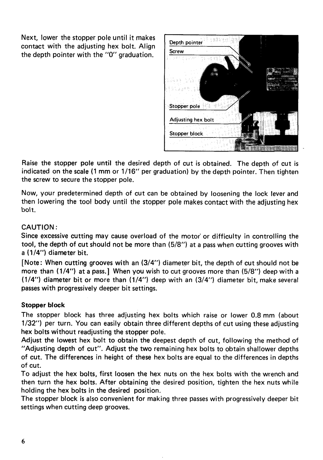 Makita 3620A instruction manual 